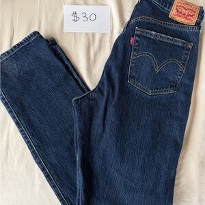 Premium Dark Denim Women’s Levi’s 501 Jeans